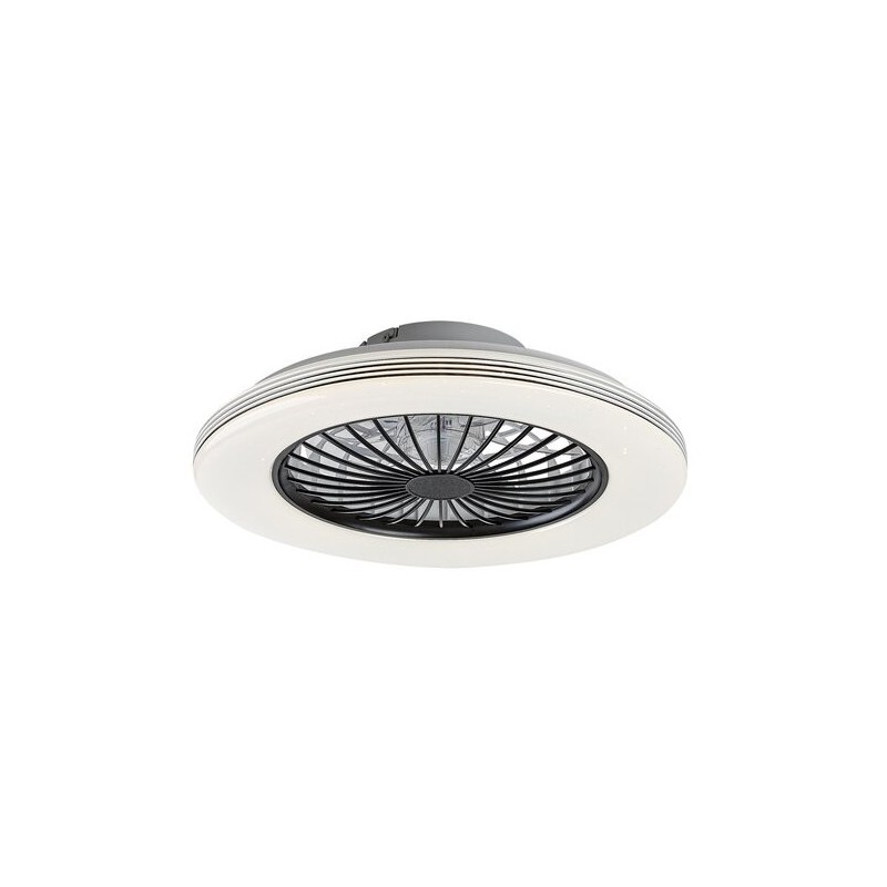 Lubinis šviestuvas Dalfon2 LED 48W 3000-6500K CCT keičiama balta spalva (juoda)