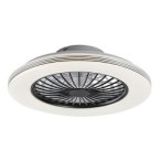 Lubinis šviestuvas Dalfon2 LED 48W 3000-6500K CCT keičiama balta spalva (juoda)