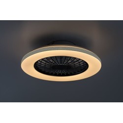 Lubinis šviestuvas Dalfon2 LED 48W 3000-6500K CCT keičiama balta spalva (juoda)