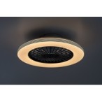 Lubinis šviestuvas Dalfon2 LED 48W 3000-6500K CCT keičiama balta spalva (juoda)
