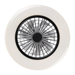 Lubinis šviestuvas Dalfon2 LED 48W 3000-6500K CCT keičiama balta spalva (juoda)