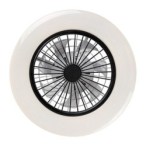 Lubinis šviestuvas Dalfon2 LED 48W 3000-6500K CCT keičiama balta spalva (juoda)