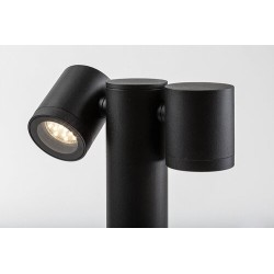 Pastatomas lauko šviestuvas Enol GU10 2x MAX 35W (juoda)