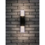 Sieninis lauko šviestuvas Darvas LED 12W 2700, 4000, 6000K CCT keičiama balta spalva (juoda)