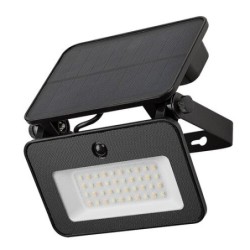 Sieninis lauko šviestuvas Tarcal LED 6W 3000, 4000, 6500K CCT keičiama balta spalva (juoda)