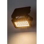 Sieninis lauko šviestuvas Tarcal LED 6W 3000, 4000, 6500K CCT keičiama balta spalva (juoda)