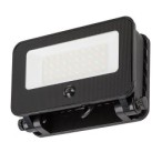 Sieninis lauko šviestuvas Tarcal LED 6W 3000, 4000, 6500K CCT keičiama balta spalva (juoda)