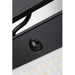 Sieninis lauko šviestuvas Tarcal LED 6W 3000, 4000, 6500K CCT keičiama balta spalva (juoda)