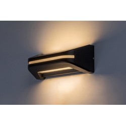 Sieninis lauko šviestuvas Kobarid LED 20W 4000K Neutrali balta (juoda)