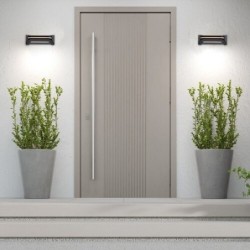 Sieninis lauko šviestuvas Kobarid LED 20W 4000K Neutrali balta (juoda)