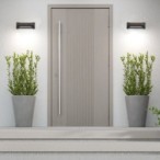 Sieninis lauko šviestuvas Kobarid LED 20W 4000K Neutrali balta (juoda)