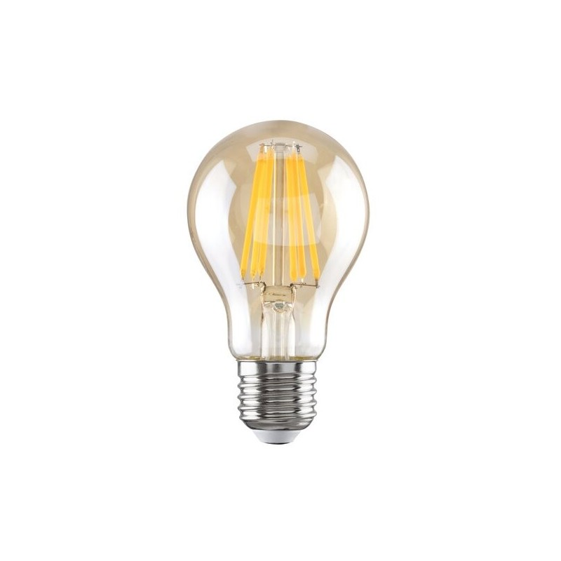 LED lemputė E27 Filament-LED 9W A60 2700K Šilta balta