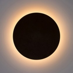 Sieninis lauko šviestuvas Rust LED 15W 2700, 4000, 6500K CCT keičiama balta spalva (ruda)