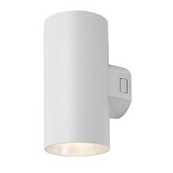 Sieninis lauko šviestuvas Urfa LED 18W 2700, 4000, 6500K CCT keičiama balta spalva (balta)