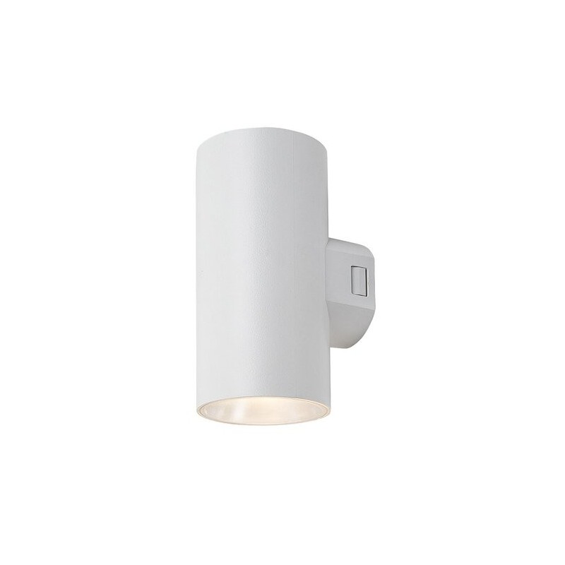 Sieninis lauko šviestuvas Urfa LED 18W 2700, 4000, 6500K CCT keičiama balta spalva (balta)