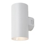 Sieninis lauko šviestuvas Urfa LED 18W 2700, 4000, 6500K CCT keičiama balta spalva (balta)