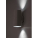 Sieninis lauko šviestuvas Urfa LED 18W 2700, 4000, 6500K CCT keičiama balta spalva (balta)
