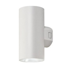Sieninis lauko šviestuvas Urfa LED 18W 2700, 4000, 6500K CCT keičiama balta spalva (balta)