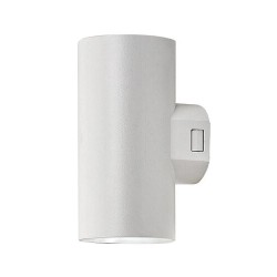Sieninis lauko šviestuvas Urfa LED 18W 2700, 4000, 6500K CCT keičiama balta spalva (balta)