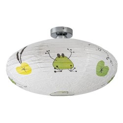 Vaikiškas šviestuvas Froggo max 40W (Balta)