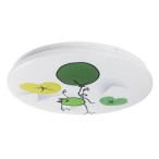 Vaikiškas šviestuvas Froggo LED 24W 3000K Šilta balta (Balta)