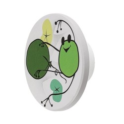 Vaikiškas šviestuvas Froggo LED 9W 3000, 4000, 6500K CCT keičiama balta spalva (Balta)