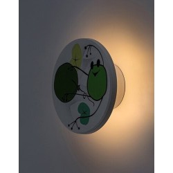 Vaikiškas šviestuvas Froggo LED 9W 3000, 4000, 6500K CCT keičiama balta spalva (Balta)