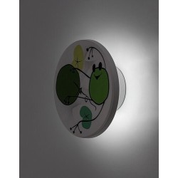 Vaikiškas šviestuvas Froggo LED 9W 3000, 4000, 6500K CCT keičiama balta spalva (Balta)
