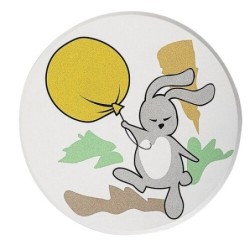 Vaikiškas šviestuvas Hopply LED 9W 3000, 4000, 6500K CCT keičiama balta spalva (Balta)
