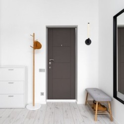 Sieninis šviestuvas Nivaro LED 6W 3000K Šilta balta (Juoda)