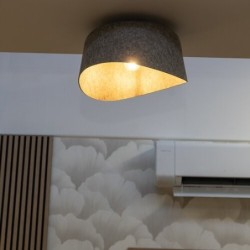 Lubinis šviestuvas Farelia E27 1x MAX 10W (Juoda)