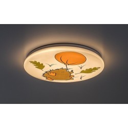Vaikiškas šviestuvas Hedgy LED 24W 3000K Šilta balta (Balta)
