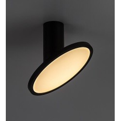 Lubinis šviestuvas Ovidia LED 20W 3000K Šilta balta (Juoda)