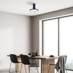 Lubinis šviestuvas Ovidia LED 20W 3000K Šilta balta (Juoda)