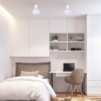 Lubinis šviestuvas Ovidia LED 16W 3000K Šilta balta (Balta)