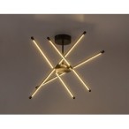 Lubinis šviestuvas Henli2 LED 40W 3000K Šilta balta (Juoda)