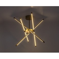 Lubinis šviestuvas Henli2 LED 40W 3000K Šilta balta (Aukso)
