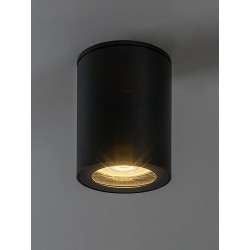 Lubinis šviestuvas Koven GU10 1x MAX 35W (Juoda)