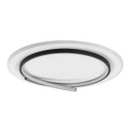 Lubinis šviestuvas Niloo LED 40W 4000K Neutrali balta (Juoda)