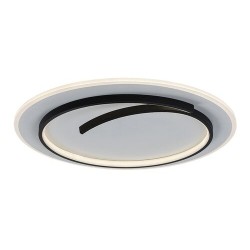 Lubinis šviestuvas Niloo LED 40W 4000K Neutrali balta (Juoda)