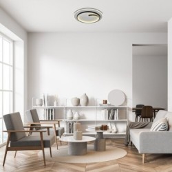 Lubinis šviestuvas Niloo LED 40W 4000K Neutrali balta (Juoda)