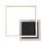 Lubinis šviestuvas Ottavia LED 24W 3000K Šilta balta (Juoda)