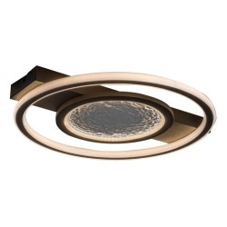 Lubinis šviestuvas Aranis LED 50W 3000K Šilta balta (Juoda)