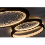 Lubinis šviestuvas Aranis LED 40W 3000-6500K CCT keičiama balta spalva (Juoda)