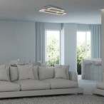 Lubinis šviestuvas Ellinor LED 24W 3000K Šilta balta (Chromo)