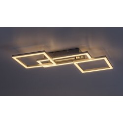 Lubinis šviestuvas Ellinor LED 40W 3000-6500K CCT keičiama balta spalva (Chromo)