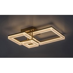 Lubinis šviestuvas Amilia LED 22W 3000, 4000, 6500K CCT keičiama balta spalva (Aukso)