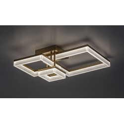 Lubinis šviestuvas Amilia LED 22W 3000, 4000, 6500K CCT keičiama balta spalva (Aukso)