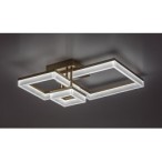Lubinis šviestuvas Amilia LED 22W 3000, 4000, 6500K CCT keičiama balta spalva (Aukso)