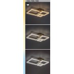 Lubinis šviestuvas Amilia LED 22W 3000, 4000, 6500K CCT keičiama balta spalva (Aukso)